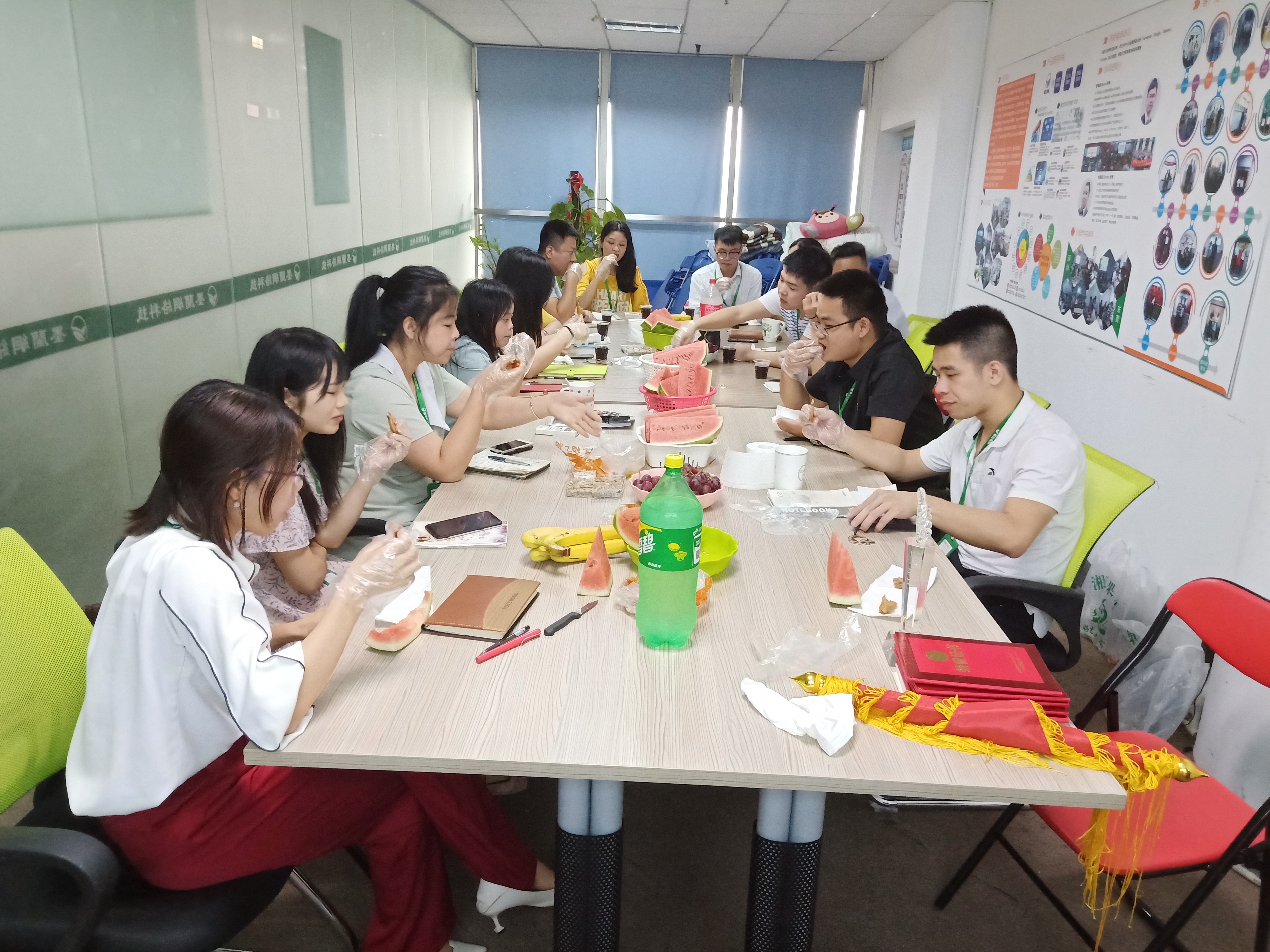 8月员工下午茶活动